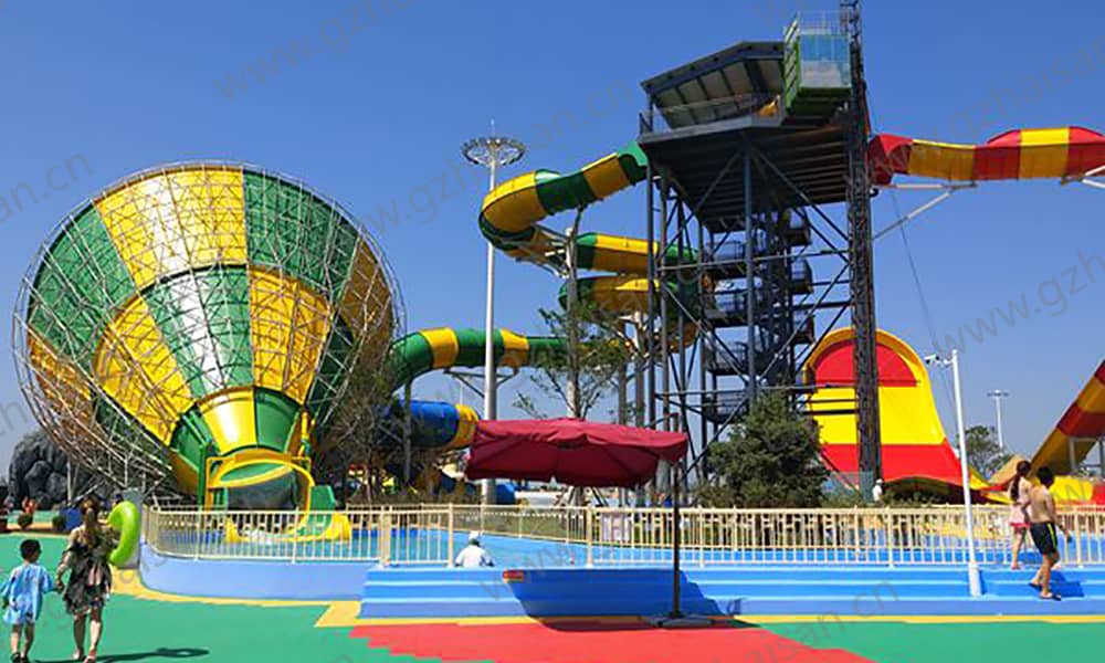 黑龙江哈尔滨美丽岛大喇叭、冲天回旋