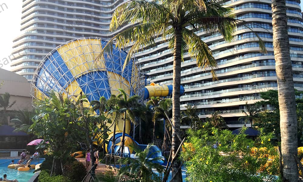 海南博鳌亚洲湾水上乐园大喇叭 海南博鳌亚洲湾水上乐园大喇叭